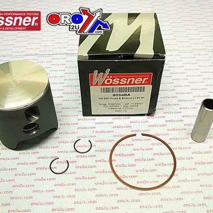 Piston Kit All Tm 300 72.00 A Wossner 8054DA MX Enduro