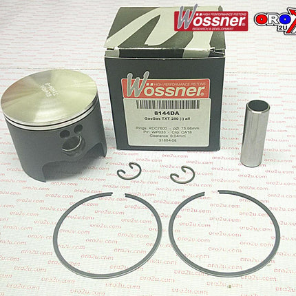 Piston Kit TXT280 Gasgas 76mm, Forged Wossner 8144DB