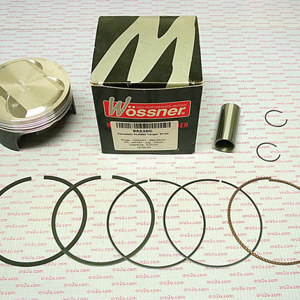 Piston Kit 87-04 KLR650 100.00, Forged Wossner 8523DA 13001-1284
