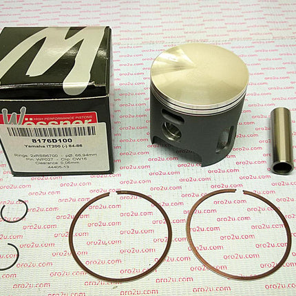 Piston Kit 84-86 IT200 67.50, Forged Wossner 8176D150