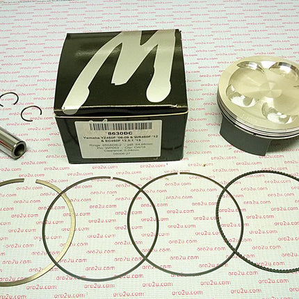 Piston Kit 06-09 Yzf WR450F 95, Forged Wossner 8630DA, 2S2-11631-20-00