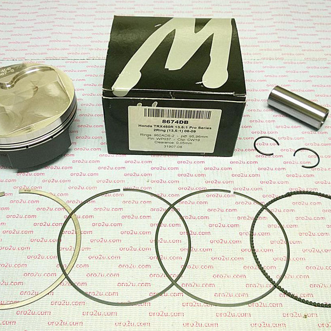 Piston Kit 06-09 TRX450 96 Hc, Wossner 8674DA
