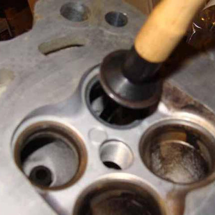 Wooden Hand Valve Lapping Grinding Tool Set 35/28 & 16/21