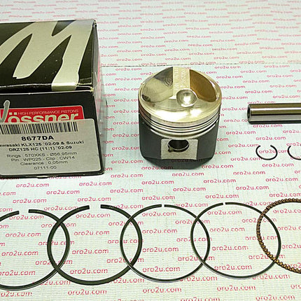Piston Kit KLX Drz 125 57.00, Forged Wossner 8677DA