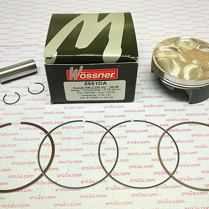 Piston Kit 04-06 RMZ250 77 Hc, Forged Wossner 8661DB