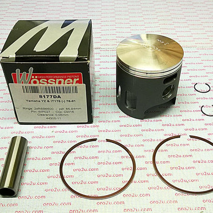 Piston Kit 76-81 IT175 68.00, Forged Wossner 8177D200
