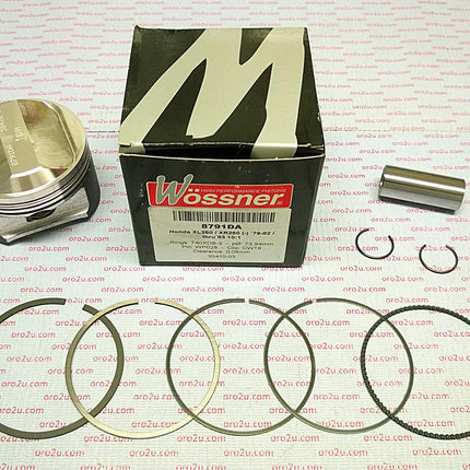 Piston Kit Xr Xl 250 74.50, Wossner 8791D050 79-83