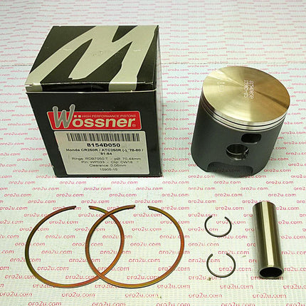 Piston Kit 78-80 CR250 72.00, Forged Wossner 8154D200, Honda ATC250R 81-84