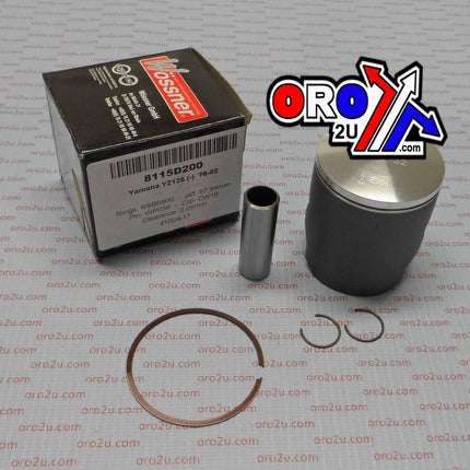Piston Kit 76-82 YZ125 58.00, Forged Wossner 8115D200