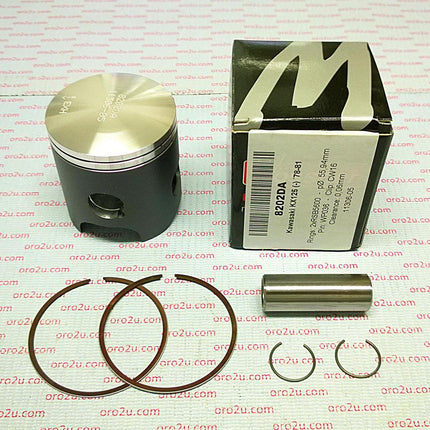 Piston Kit 78-81 KX125 56.00, Forged Wossner 8202DA 13001-1008