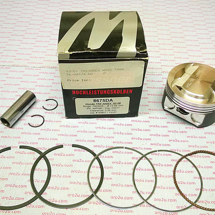 Piston Kit 92-08 TRX300 75.00, Forged Wossner 8675D100
