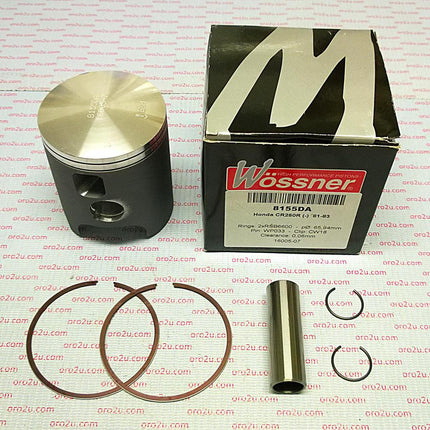 Piston Kit 81-83 CR250 66.00, Forged Wossner 8155DA