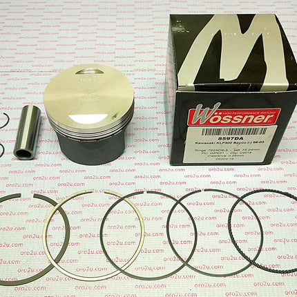 Piston Kit 86-04 KLF300 76.50, Forged Wossner 8597D050
