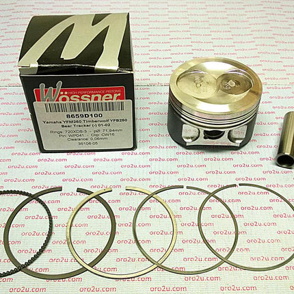 Piston Kit Yfm YFB250 71.00, Wossner Forged 8659DA 92-01
