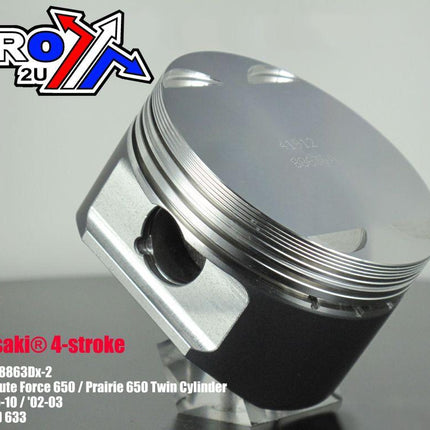 Piston Kit KVF650 82.00 SET/2, Wossner K8863D200-2 Bruteforce, 56-W4782