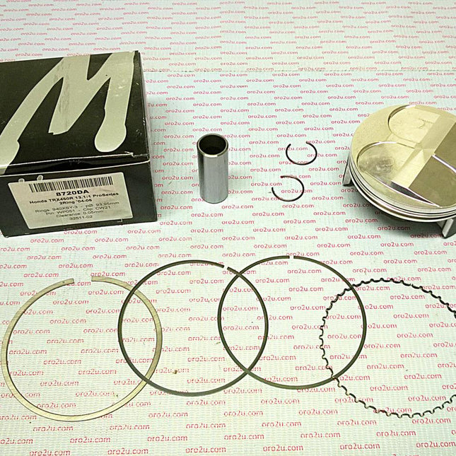 Piston Kit 04-05 TRX450R Hc A, Forged Wossner 8720DA 13.1
