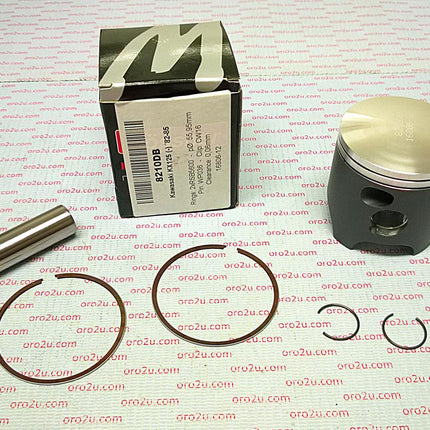 Piston Kit 82-85 KX125 56.00, Wossner 8210DA Forged 13001-1198