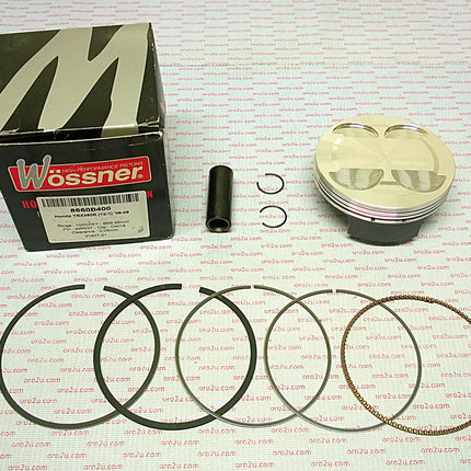 Piston Kit 06-09 TRX450R 96 A, Wossner 8660DA Forged Honda 13101-HP1-600