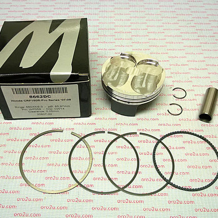 Piston Kit 07-09 CRF150R 66 Hc, Wossner 8662DC 12.5:1 Comp