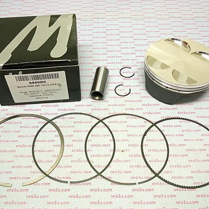 Piston Kit 13-17 RMZ450 96.00, Wossner 8886DC Suzuki