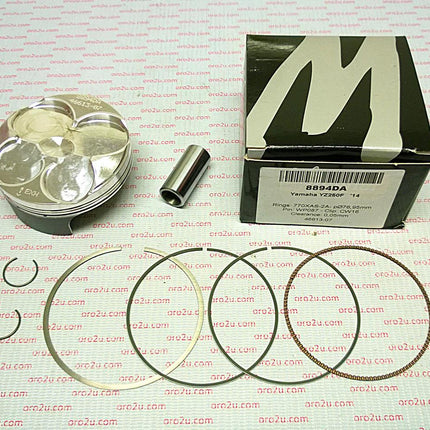 Piston Kit 2014 YZF250 77.0 Hc, Forged Wossner 8894DC