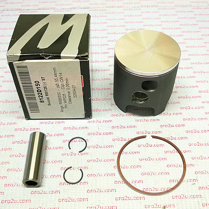 Piston Kit 1987 RM125 56.00, Wossner 8122D200 Suzuki MX