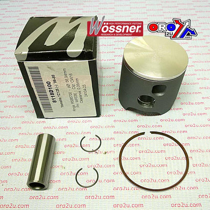 Piston Kit 86-88 YZ125 57.25, Wossner 8118D125 Yamaha MX