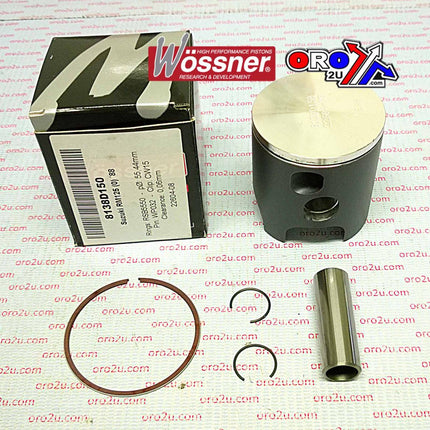 Piston Kit 1988 RM125 56.00, Wossner 8138D200 Suzuki MX