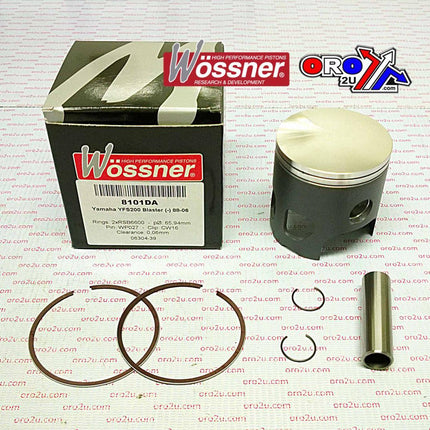 Piston Kit 87-07 YFS200 66.75, Wossner 8101D075 Yamaha ATV