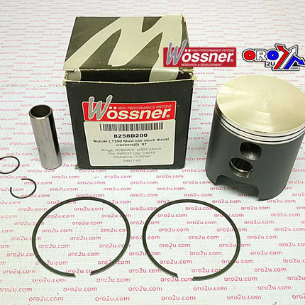 Piston Kit 1987 LT250 69.00, Wossner 8258D200 Suzuki ATV