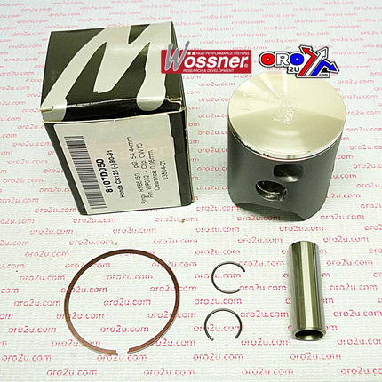 Piston Kit 90-91 CR125 54.00, Wossner 8107DC Honda MX