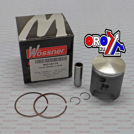 Piston Kit 86-96 CR250 67.50, Wossner 8021D110 Honda MX