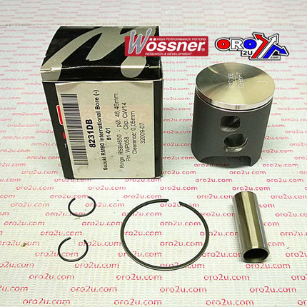 Piston Kit 91-01 RM80 46.50, Wossner 8231DA Suzuki MX