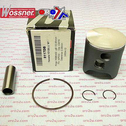 Piston Kit 1997 YZ125 56.00, Wossner 8117D200 Yamaha MX