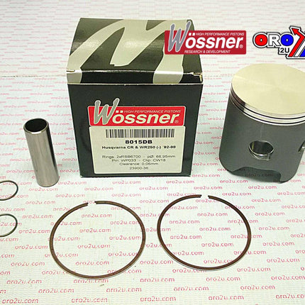 Piston Kit 92-98 Hsv 250 67.00, Husqvarna Wossner 8015DC