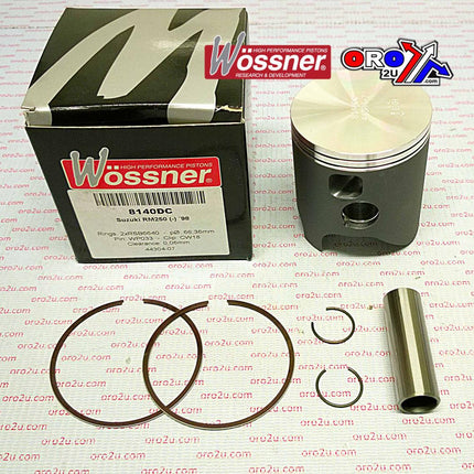 Piston Kit 1998 RM250 68.50, Wossner 8140D210 Suzuki MX