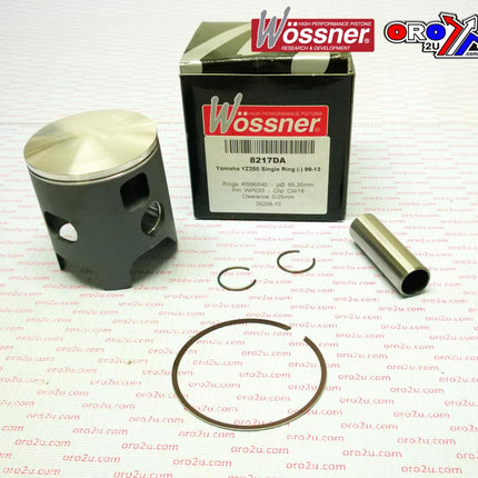 Piston Kit 99-18 YZ250 1-RING, Wossner 8217DB 66.40