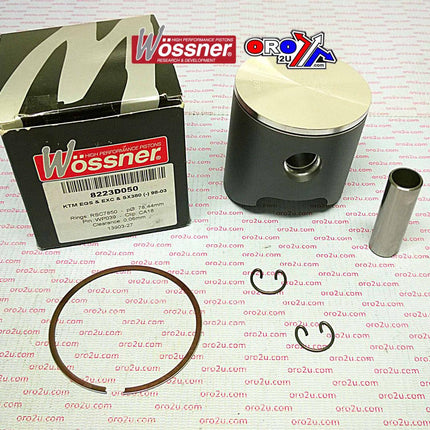 Piston Kit 98-02 KTM380 78.00, Wossner 8223DC Forged