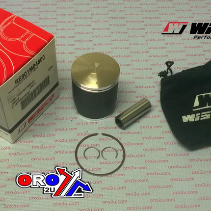 PISTON KIT 02-25 YZ85 48.00 RE, WISECO RE900M04800 YAMAHA, Racers Elite ArmorFit