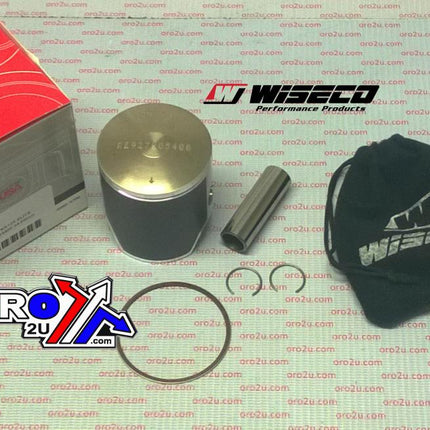 PISTON KIT 01-08 KX125 ELITE, WISECO RE927M05400 54.00mm, Racers Elite ArmorFit