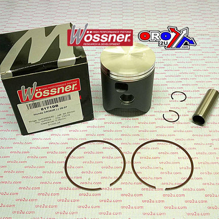 Piston Kit 05-09 CR250 66.40 A, Wossner 8171DA Honda MX