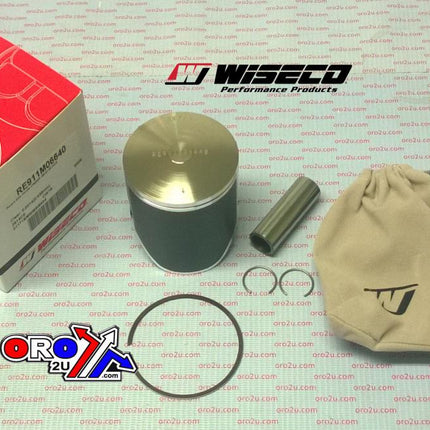 PISTON KIT 05-09 CR250 ELITE, WISECO RE911M06640 66.40mm, Racers Elite ArmorFit