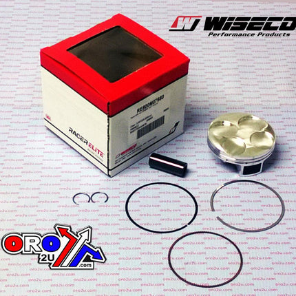 PISTON KIT 16-17 CRF250R 14.5, WISECO RE800M07680 76.80mm, RACERS ELITE Asymmetric Skirt