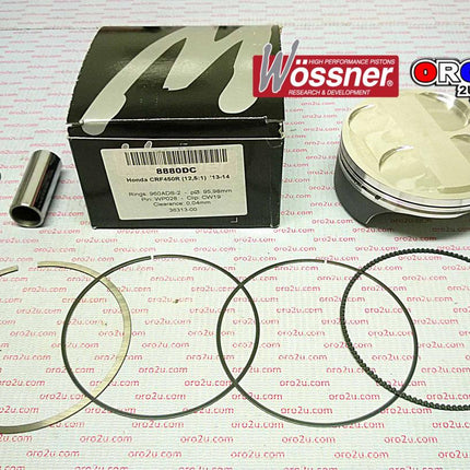 Piston Kit 13-14 CRF450 96.00, Wossner 8880DA 13110-MEN-A70