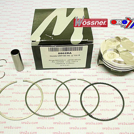 Piston Kit 12-18 CRF150R 66.00, Wossner 8862DA Hc, 13101-KSE-A70