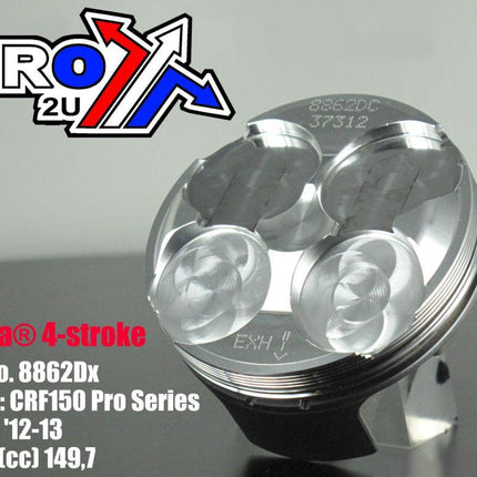 Piston Kit 12-18 CRF150R 66.00, Wossner 8862DA Hc, 13101-KSE-A70