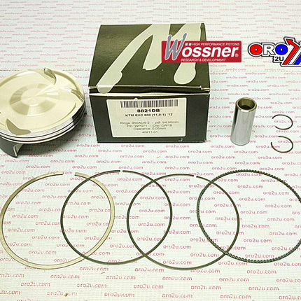 Piston Kit 12-13 KTM EXC500 95, Wossner 8821DB Husqvarna