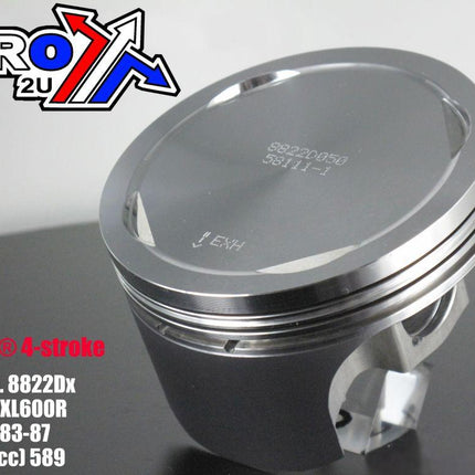 Piston 83-87 XL600R 100.00, Wossner 8822DA Honda 13110-MK2-043