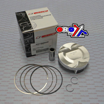 PISTON KIT 13-22 SXF450 12.6, WISECO 40297M09500B / 40073M09500B 95mm, Skirt Coating ArmorGlide