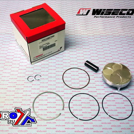 Piston Kit 14-15 CRF250 13.5, Wiseco 40114M07680 Armor Glide, Bore Size 76.80mm